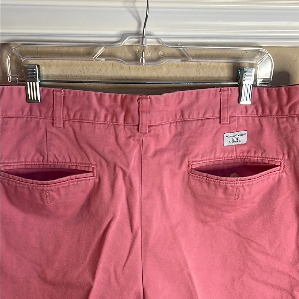 Vineyard Vines Sz‎ 38 Pink Flat Front Shorts